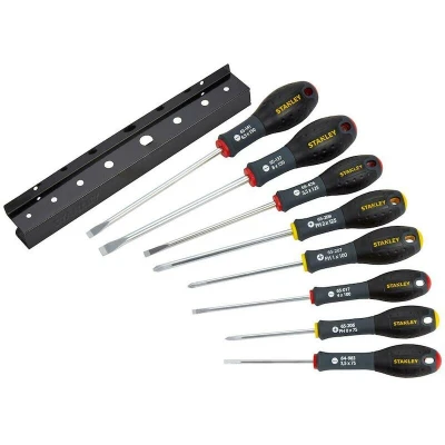 Image de STANLEY 0 65 437 Jeu de tournevis FATMAX standard/parallèle/Phillips 8 pièces