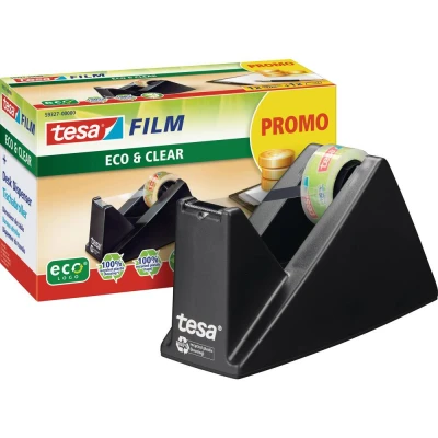 Afbeelding van tesa Plakbanddispenser Zwart Rolbreedte (max.): 19 mm