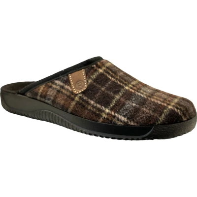 Afbeelding van ROHDE 2781.90 Pantoffel zwart geruit maat 42