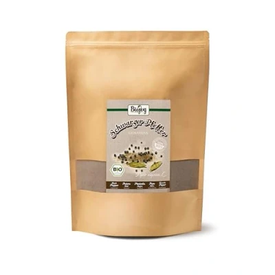 Afbeelding van Biojoy Biologische zwarte peper (1 kg), gemalen (Piper nigrum L.)
