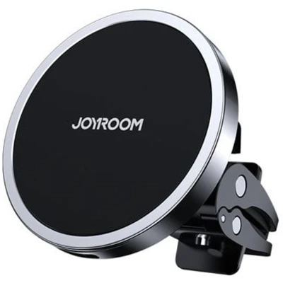 Afbeelding van Joyroom Autohouder Qi Draadloze MagSafe Oplader 15W (iPhone Compatibel) Zwart