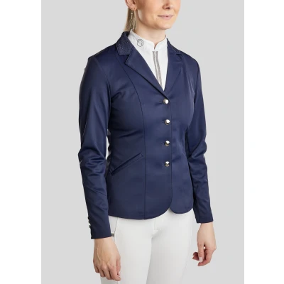 Image de Montar Petite Veste de Concours Bonnie Crystal Marin 40