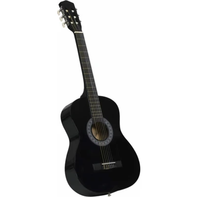Afbeelding van vidaXL Gitaar klassiek beginner en kinderen 3/4 36&quot; zwart