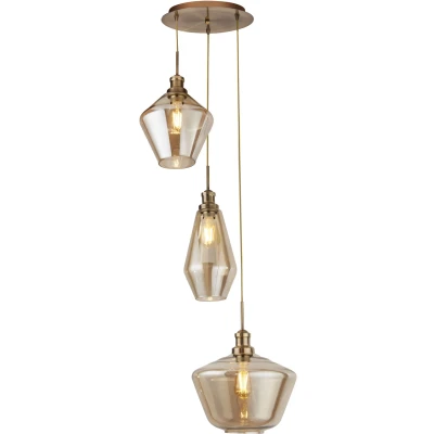 Afbeelding van Searchlight Mia Hanglamp Ø 51 X 150 Cm Champagne
