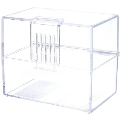 Afbeelding van Herlitz, 50022946, indexbak A8, leeg, glashelder transparant, 1 stuk