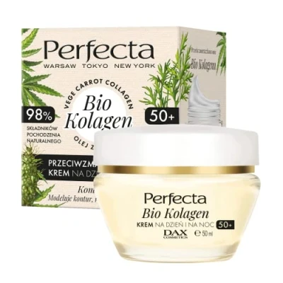 Afbeelding van Bio Collageen 50+ anti rimpel dag &amp; nachtcrème 50ml