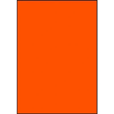 Afbeelding van Oranje A4 etiketten 210 x 297 mm (100 vel)