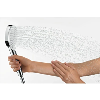 Afbeelding van hansgrohe Crometta handdouche Vario Green 6 l/min wit/chroom