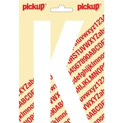 Afbeelding van Plakletter Nobel Sticker letter K Pickup