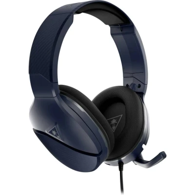 Afbeelding van Turtle Beach Recon™ 200 Gen 2 Over Ear headset Gamen Kabel Stereo Blauw Volumeregeling, Microfoon uitschakelbaar (mute)
