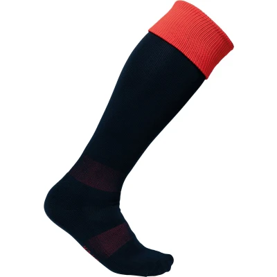 Afbeelding van PROACT Tweekleurige sportsokken PA0300 Black / Sporty Red