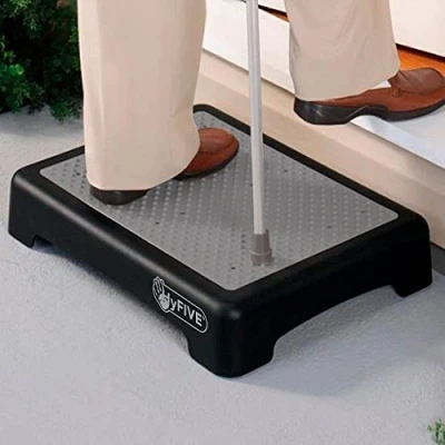 Afbeelding van Hyfive Antislip Openlucht Halve Stap Ouderen Handicap Deur Wandelen Platform, het Lopen Kruk voor