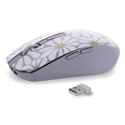 Afbeelding van T&#039;nB Souris Sans Fil Exclusiv&#039; (Paars/Blank) (Draadloze), Muis, Veelkleurig