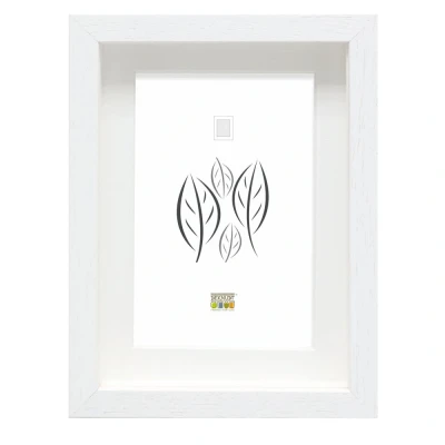 Afbeelding van Deknudt Witte houten kader om objecten in te lijsten 30x30 S223K1