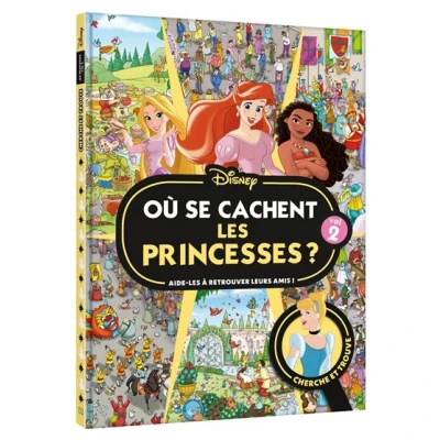 Image de DISNEY princesses Où se cachent les ? Vol. 2 Cherche et trouve