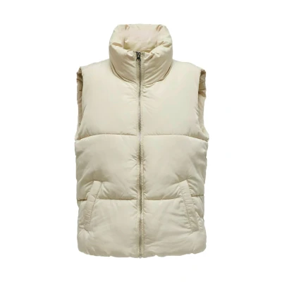 Afbeelding van JDY JDYNEWERICA LIFESHORT WAISTCOAT OTW NOOS Dames Gilet Moonbeam Silver Zipper