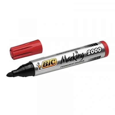 Image de Bic Marqueur Pointe Ogive Rouge