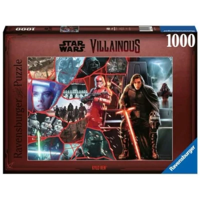Afbeelding van Ravensburger puzzel Star Wars Villainous: Kylo Ren Legpuzzel 1000 stukjes