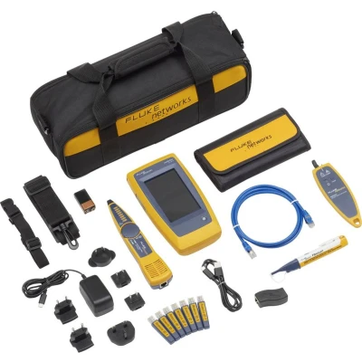 Afbeelding van Fluke Networks LIQ DUO VFL LFD H6EU Netwerktester Geschikt voor: CAT 4, 5, 5e, 6, 6A, WiFi 6E, Kabel, 10 Gbit/s