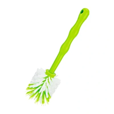 Afbeelding van Wundermix Mixpot afwasborstel voor Thermomix (1 st.) Reinigingsborstel mixers zoals Thermomix, Monsieur Cuisine, Bosch Cookit Robuuste borstel met nylon borstelharen (groen)