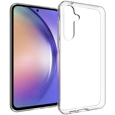 Afbeelding van Accezz Hoesje Geschikt voor Samsung Galaxy A55 Siliconen Clear Backcover Transparant
