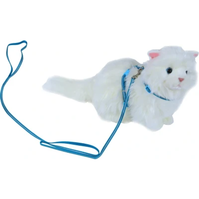Afbeelding van Boon Kittentuig Nylon + Lijn Neon Blauw