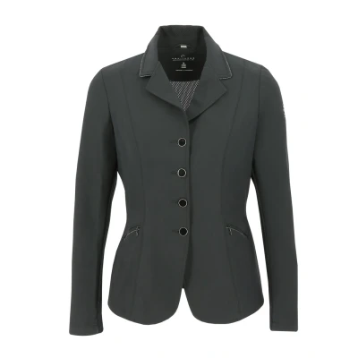 Image de EQUITHÈME Petite Veste de Concours Oliva Noir EU 34