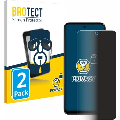 Afbeelding van BROTECT privacy screenprotector voor Motorola Moto G14 Folie Beschermfolie Blauwlichtfilter (2 Stuks)