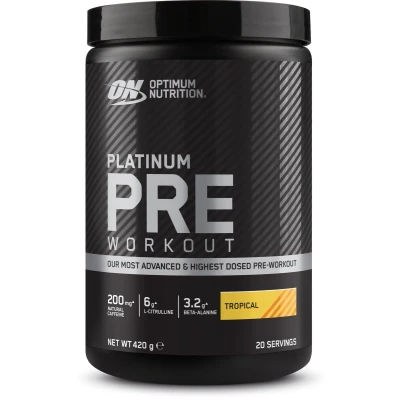 Afbeelding van Optimum Nutrition Pre Advanced Gold Standard 20 serveringen Tropical
