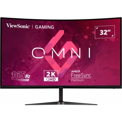 Afbeelding van Viewsonic VX Series VX3218C 2K computer monitor 81,3 cm (32&quot;) 2560 x 1440 Pixels Quad HD LED Zwart