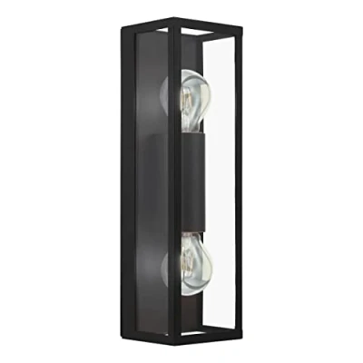 Afbeelding van EGLO Amezola Wandlamp E27 38 cm Zwart