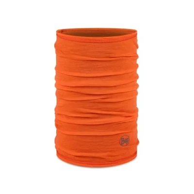 Afbeelding van BUFF Merino Lightweight Poppy Red Uniseks Volwassenen, één maat, Klaprozenrood, maat