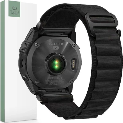 Afbeelding van TECH PROTECT NYLON PRO GARMIN FENIX 3 / 5X 3HR PLUS 6X 7X ZWART