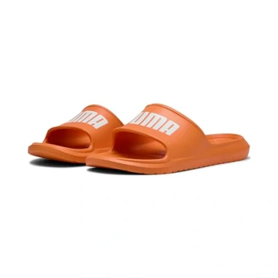 Afbeelding van PUMA Divecat V2 Lite uniseks slipsandaal, witte esdoornsiroop