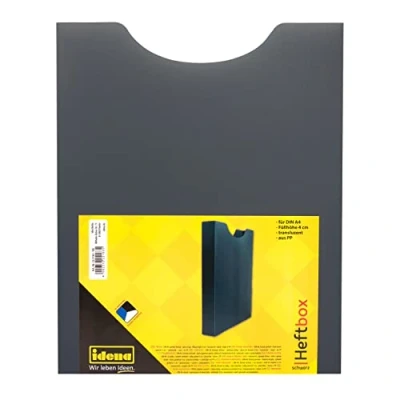 Afbeelding van Idena 225163 zwart A4 portret portfolio 4 cm