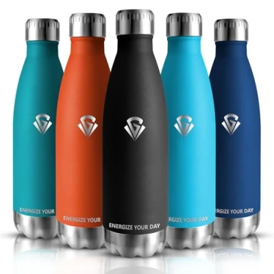 Afbeelding van Grsta Roestvrijstalen thermosfles, 750 ml, lekvrij, BPA vrij, voor sport, fitness, outdoor, gym