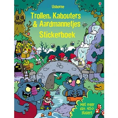 Afbeelding van Trollen, kabouters en aardmannetjes stickerboek