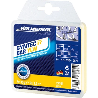 Afbeelding van Holmenkol Syntec FF bar yellow 2x35g