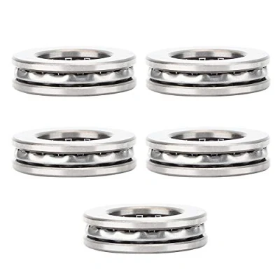 Afbeelding van 5 stuks 51105 miniatuurkogellagers, 25 x 42 11 mm, kogellagers van staal, hoge precisie, 2RS enkele kolom met weinig lawaai, vervanging de