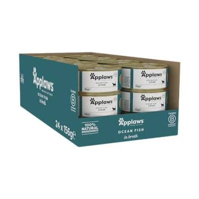 Afbeelding van Applaws cat blik adult ocean fish 24 x 156 gr