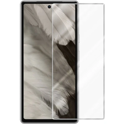 Afbeelding van Cadorabo Screenprotector geschikt voor Google Pixel 7A Pantser film Beschermende in KRISTALHELDER Geharde (Tempered) display beschermglas 9H hardheid met 3D Touch