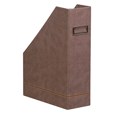 Afbeelding van Rhodia 318833C lectuurbak Kunstleer Chocolade, Oranje