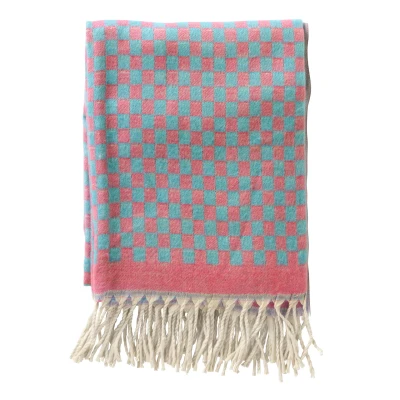 Afbeelding van CRISTAL Plaid 130x170 cm Aqua Splash blauw