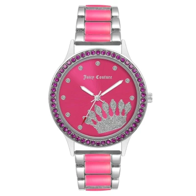 Afbeelding van Juicy Couture Dammes Accessoires Montres Analogues Argent One Size