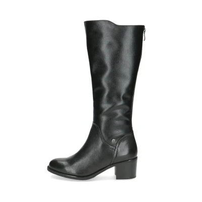 Afbeelding van Caprice 9 2550 43 022 Black Nappa Dames Laarzen Zwart 37