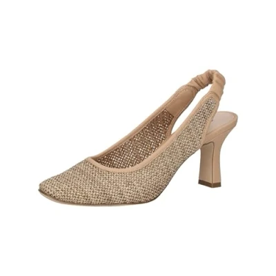 Afbeelding van Caprice Klassieke pumps, Dames, Maat: 36, Bark comb Textiel/ synthetisch