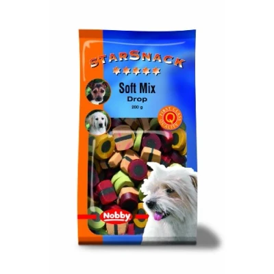 Afbeelding van Nobby Starhondensnack Soft Mix Drops 200 gr