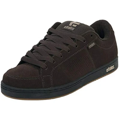 Afbeelding van Etnies Kingpin Skateschoenen, Maat: 48, Brown/black/tan Leer en textiel