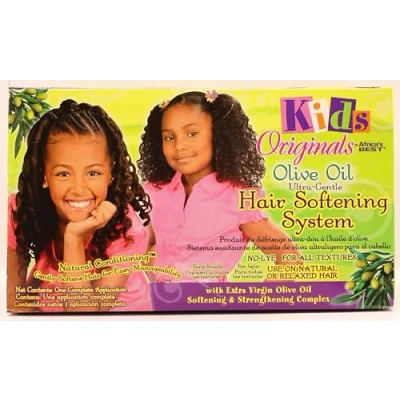 Afbeelding van Africa&#039;s Best Kids Originals Hair Softening 1 Complete Behandeling