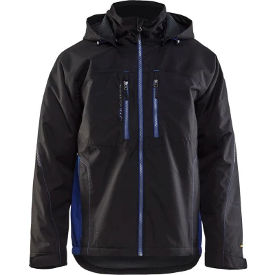 Afbeelding van Blaklader Lichtgewicht winterjas 4890 1977 Zwart/Korenblauw